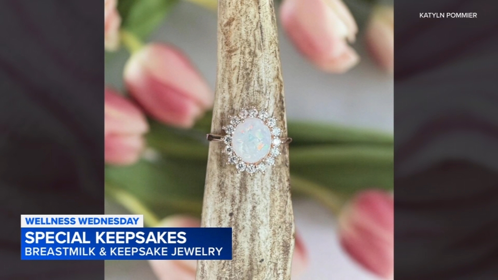 Illinois woman created handcrafted breastmilk jewelry