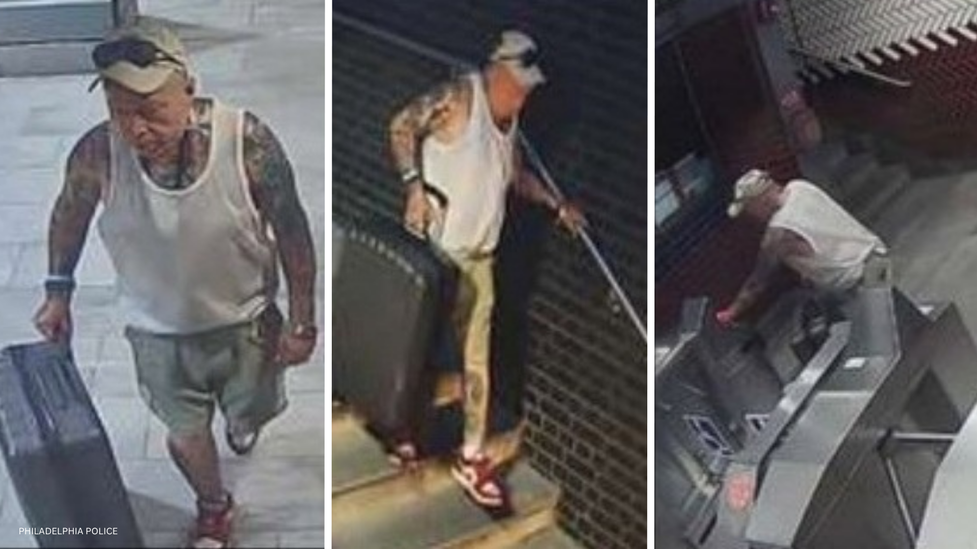 Police release photos of man suspected in Philadelphia Jewish Museum vandalism
