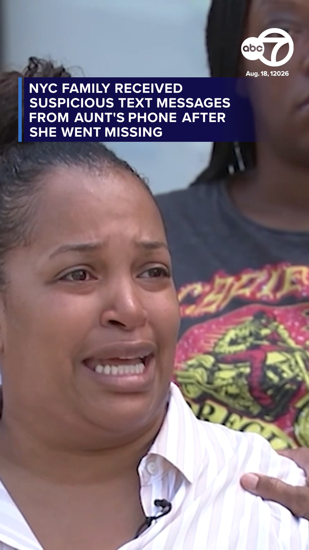 NYC family received suspicious text messages from missing aunt's phone