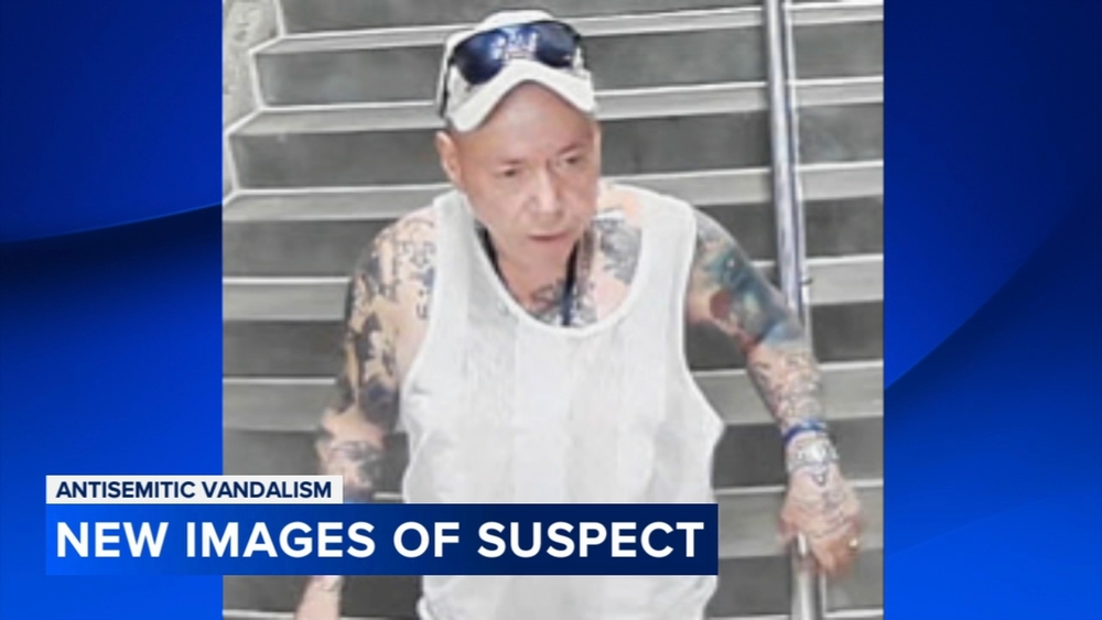 Photos released of man sought in Philadelphia Jewish Museum vandalism