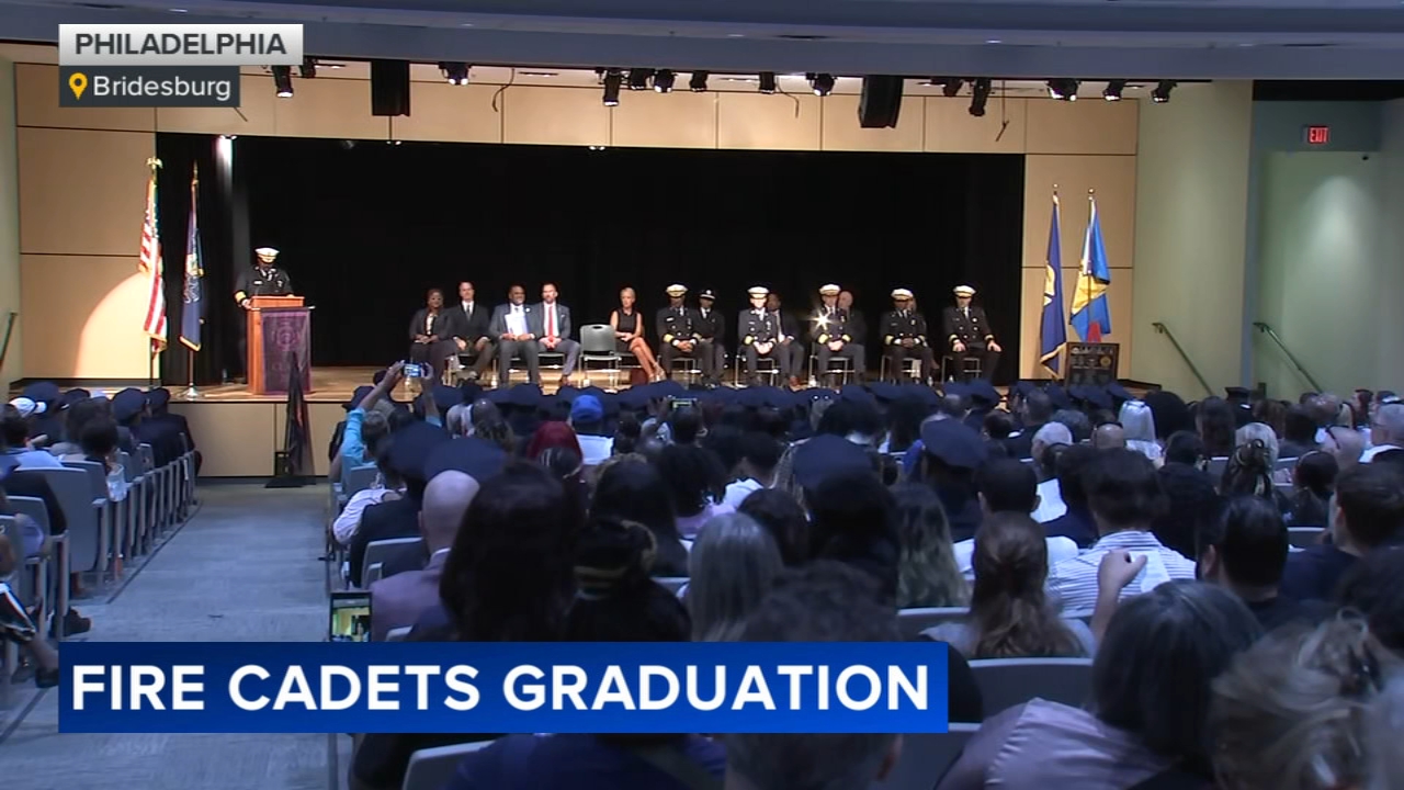 Philadelphia Fire Department holds graduation ceremony for 204th Fire Cadet Class