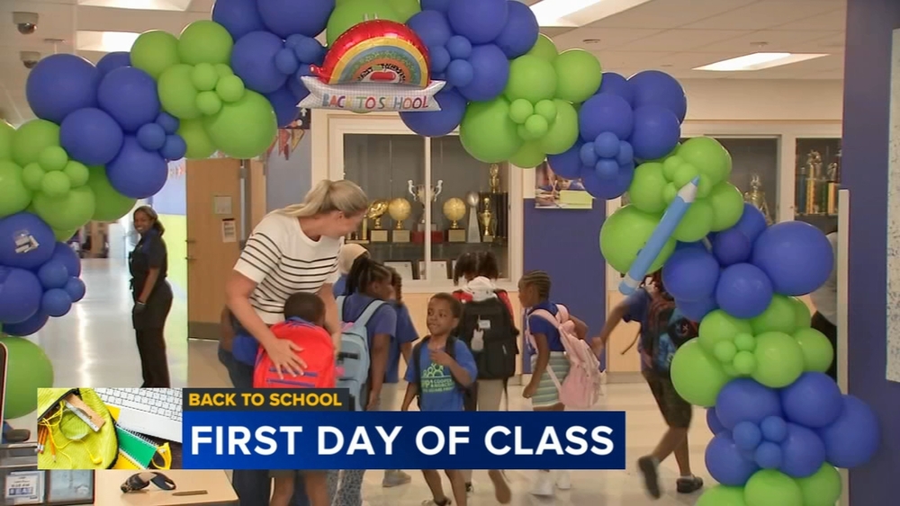 First day of school brings new year of promise to local students