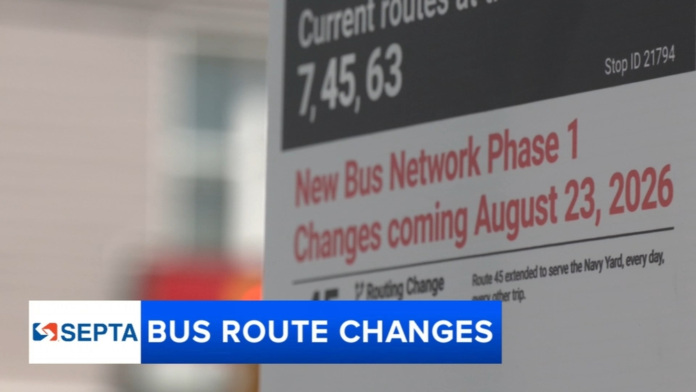 SEPTA urges riders to check routes as major bus network changes begin