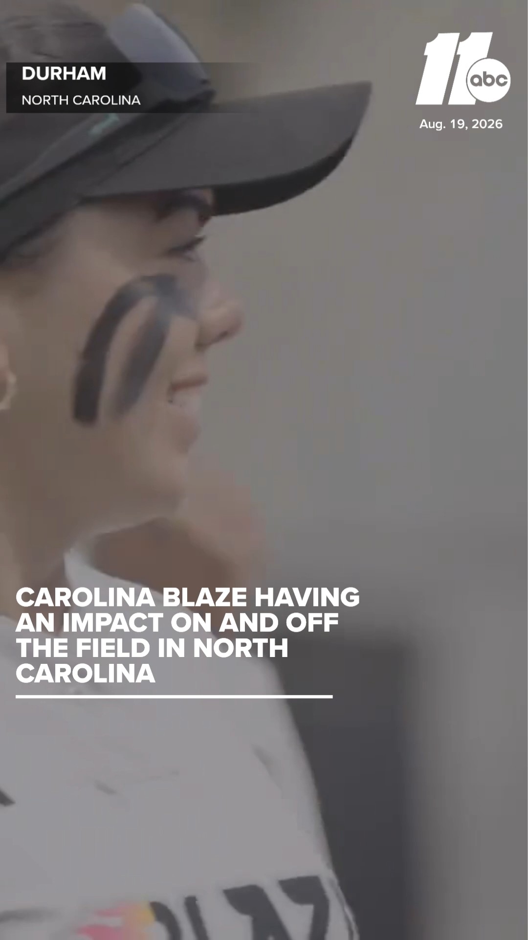 Carolina Blaze softball team makes an impact in Durham