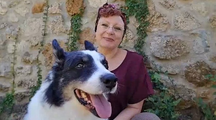 Melissa Burris reunited with her dog Rio after he went missing from their Oklahoma home.