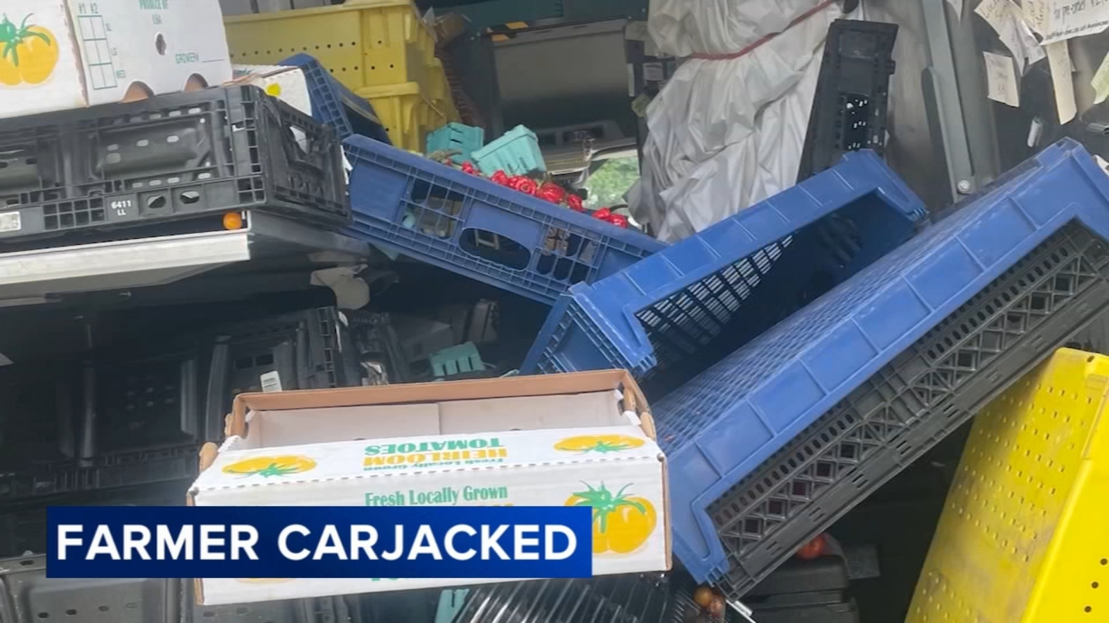 Doylestown farmer says carjacking left van ransacked, thousands in produce and supplies lost