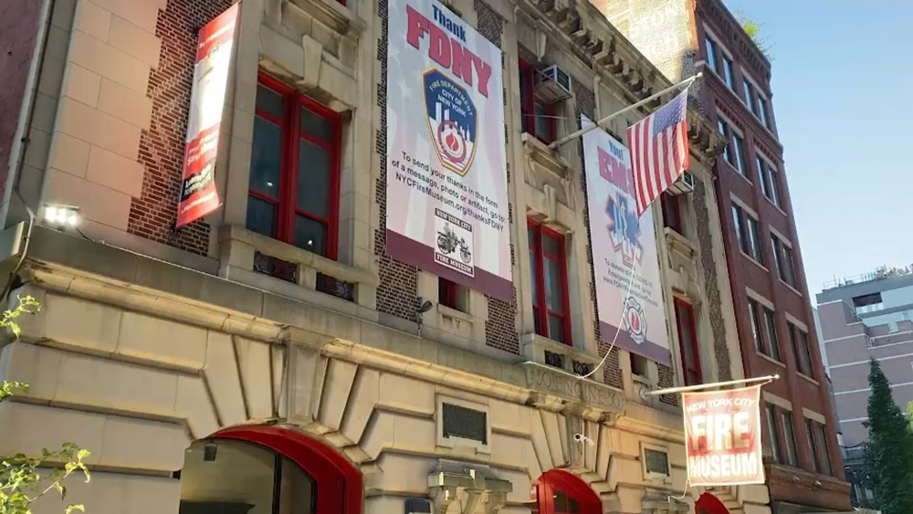 NYC Fire Museum reopens to the public in Manhattan after 2 years of repairs