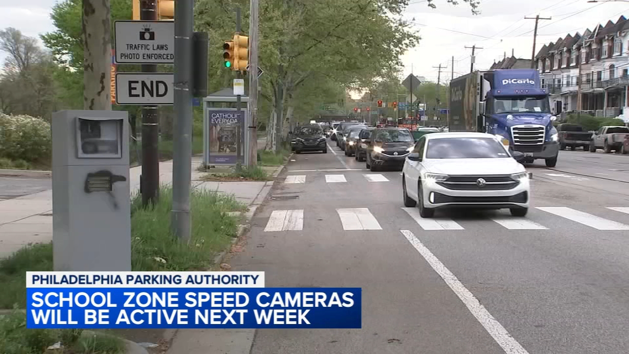 PPA: School zone speed cameras will be activated Monday