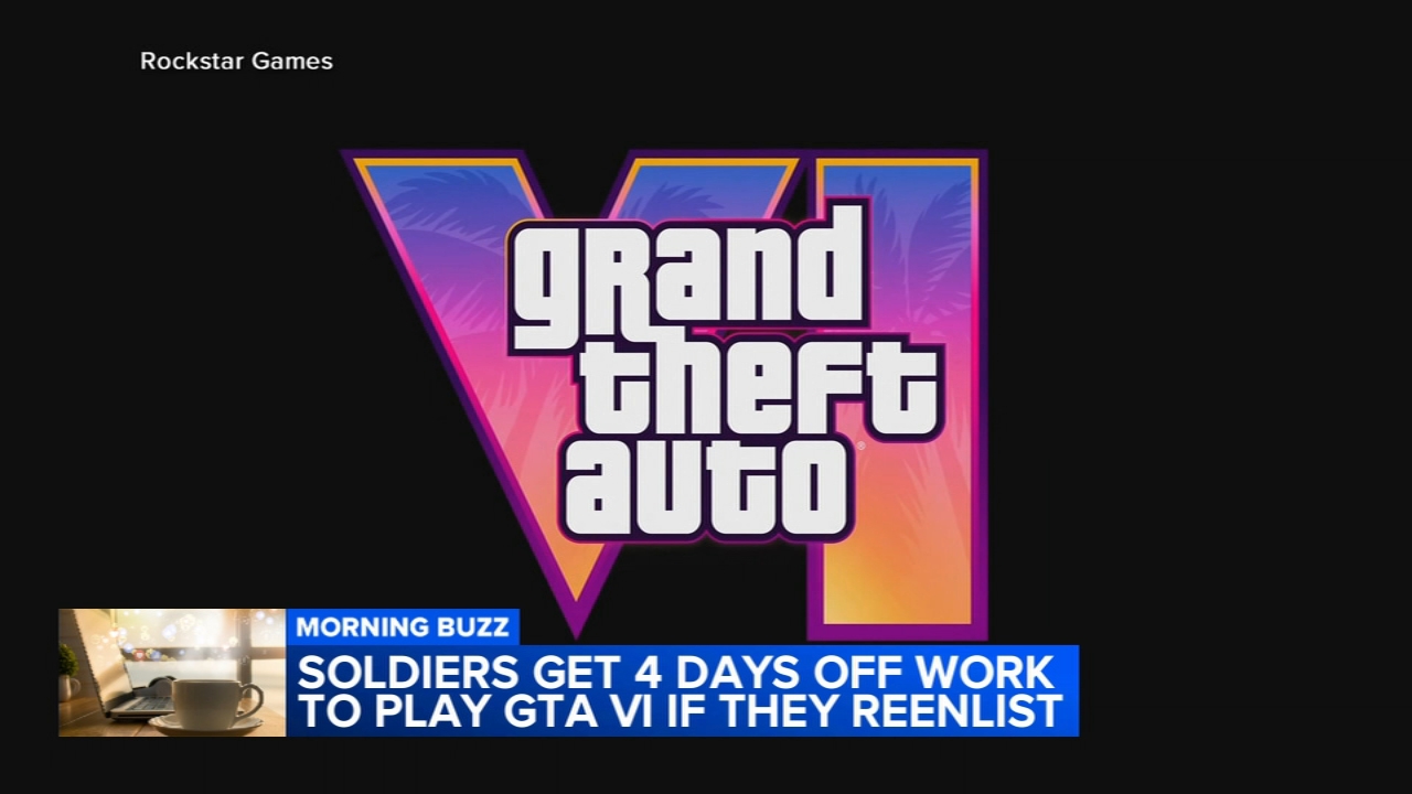 Soldiers incentivized to reenlist with time off to play Grand Theft Auto VI
