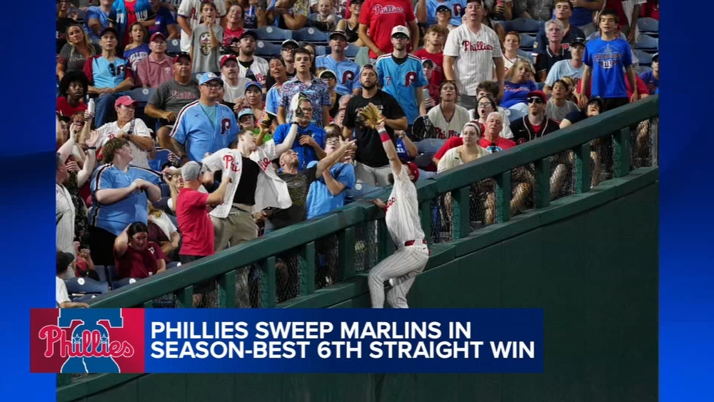 Phillies extend longest win streak of the season ahead of tough final stretch