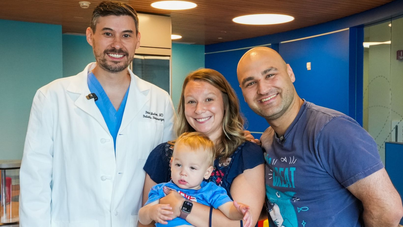 The Atkins family raises money for lifesaving work at CHOP