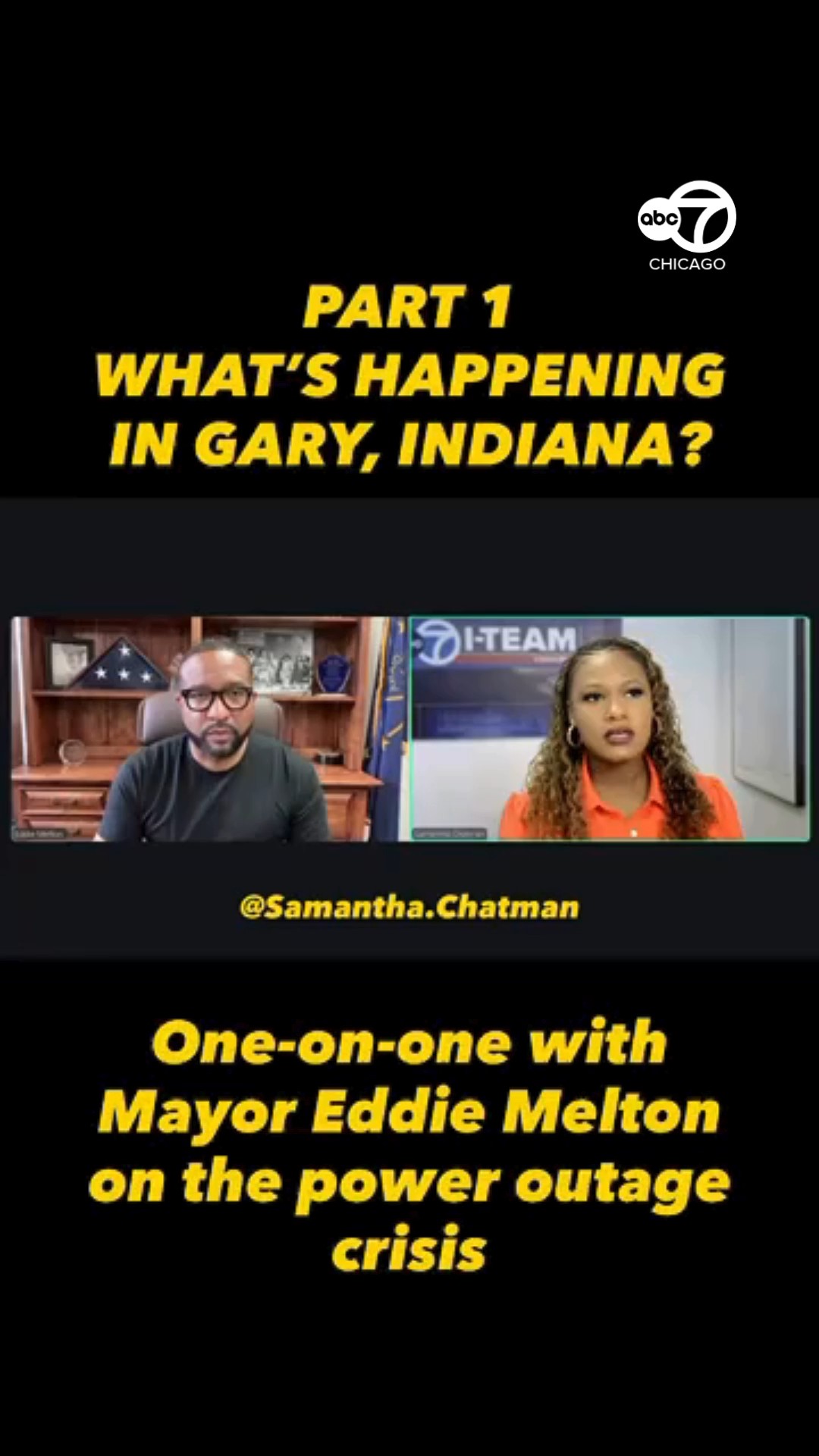 Gary mayor speaks on prolonged storm power outages: Part 1