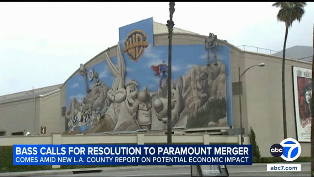 Bass, labor unions push for decision on Paramount-Warner Bros. merger