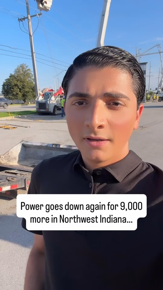 Downed power lines in Schererville cause more outages in NW Indiana
