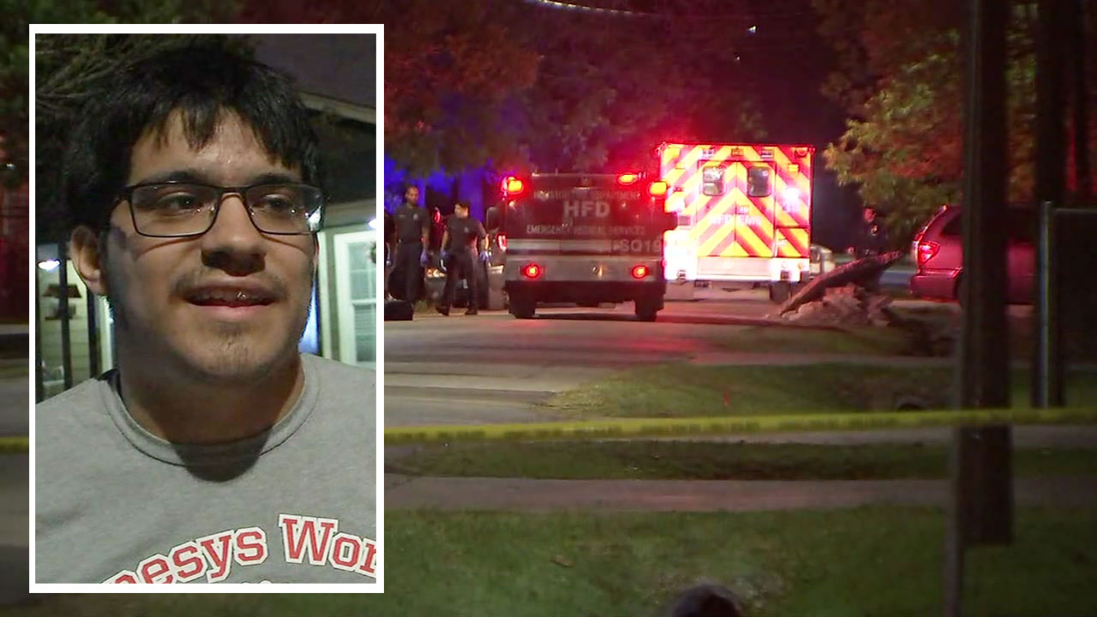 Neighbor shoots intruders who tied up family in NE Houston ABC13 Houston