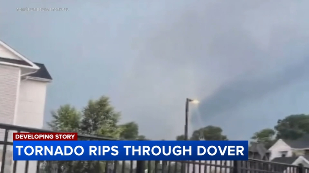 Cleanup underway after tornado rips through Dover, Delaware