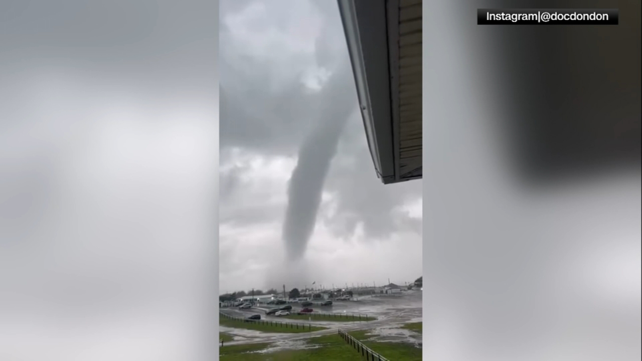 Waterspout seen off shore of Long Island as severe storms tore through region