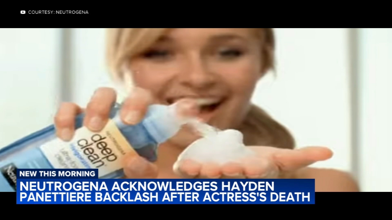 Neutrogena acknowledges Hayden Panettiere backlash after actress's death