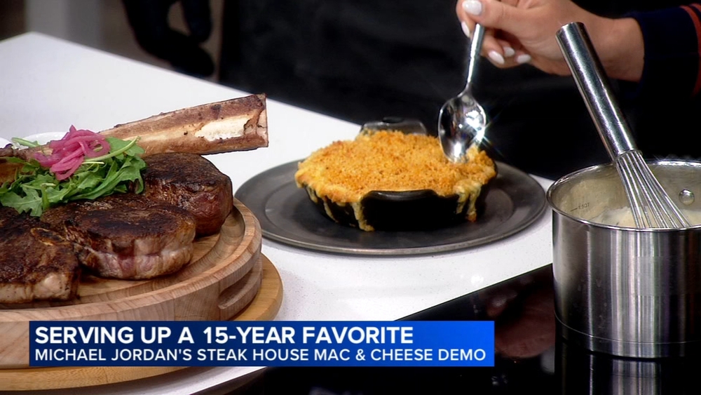 Michael Jordan's Steak House marks milestone