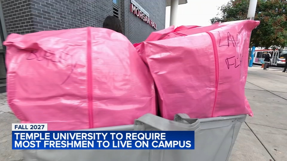 Temple University to require most freshman to live on campus
