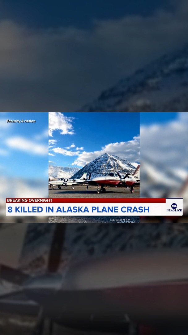 'No survivors' after plane with 8 aboard crashes in Alaska: officials