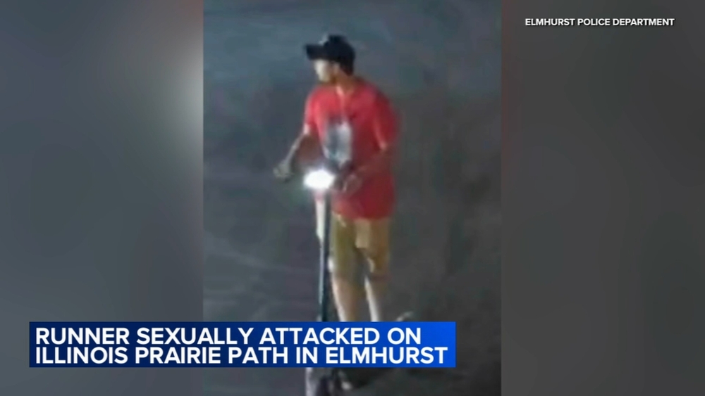 Man wanted for sexually battering runner on west suburban path: police