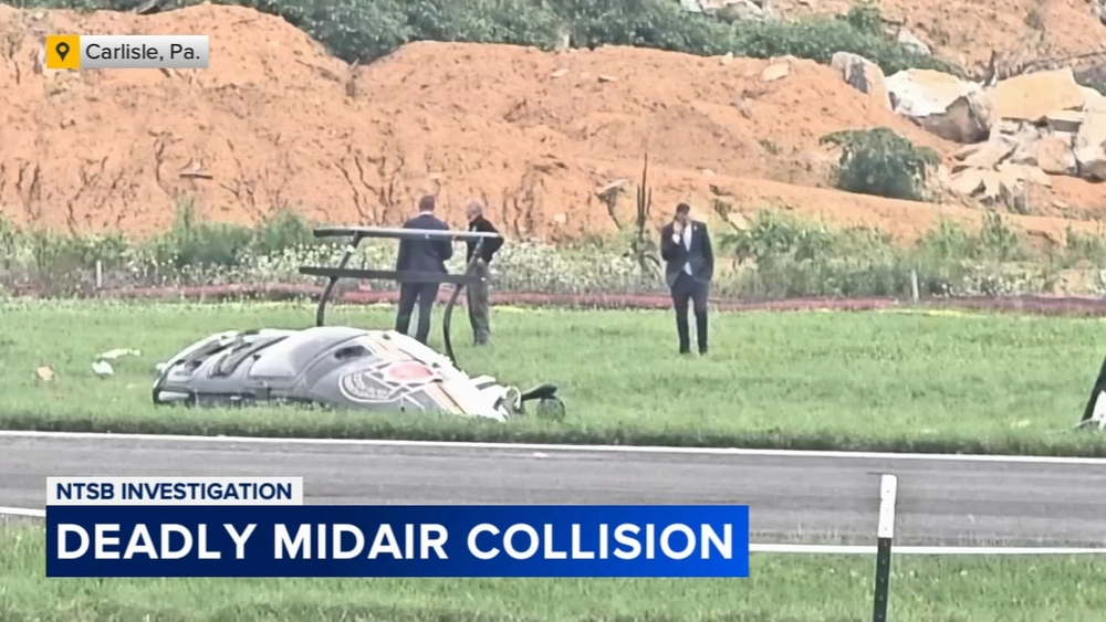 Latest on NTSB investigation into deadly midair collision at Carlisle Regional Airport