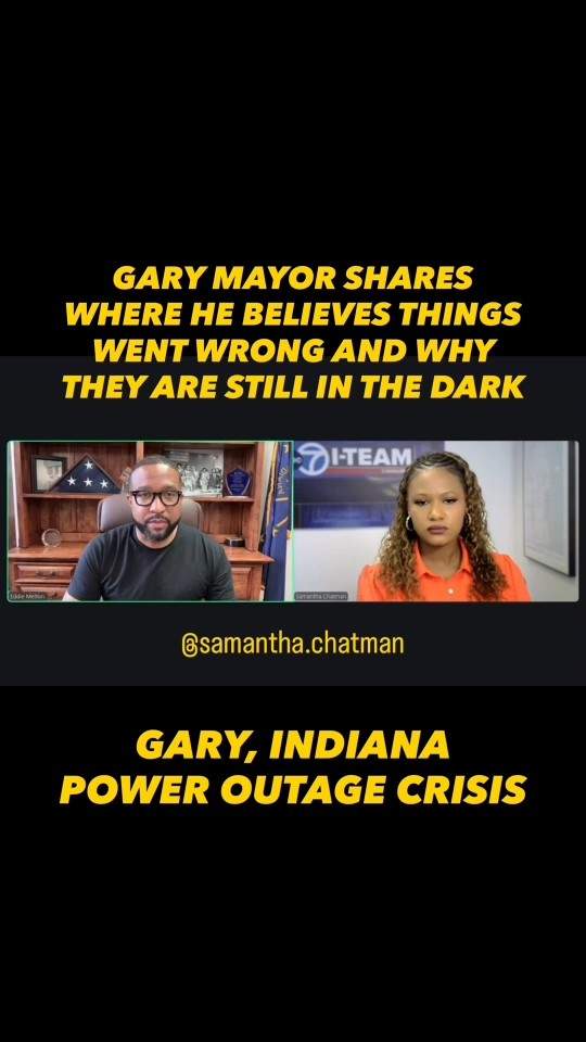 Gary mayor shares where he thinks things went wrong with power outages