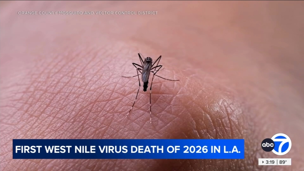 Los Angeles County reports first West Nile virus death of 2026
