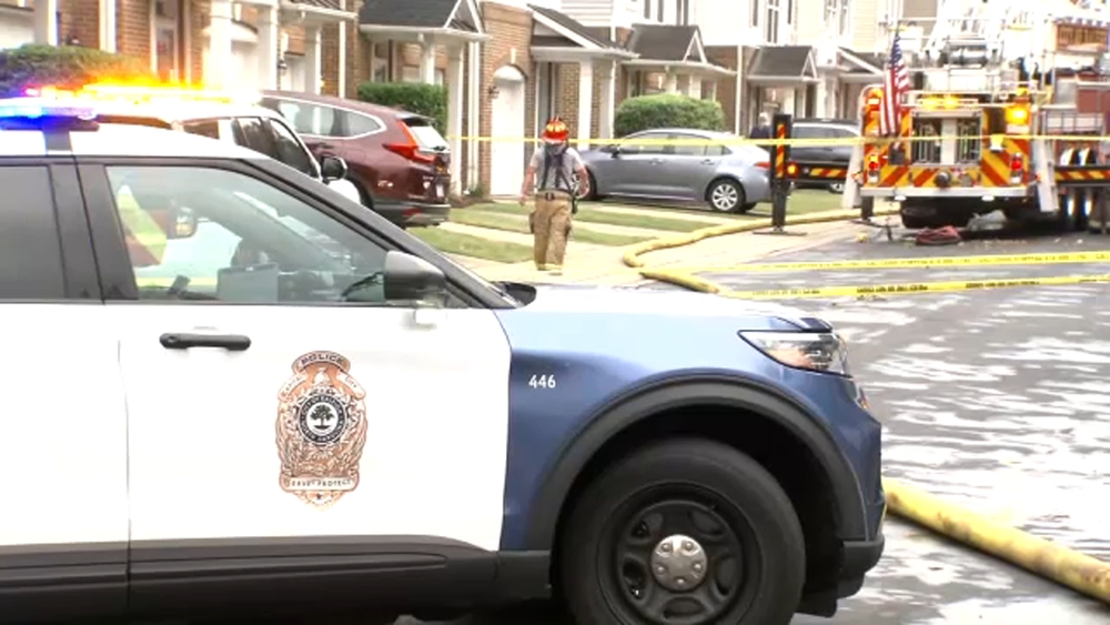 2 townhomes in Raleigh damaged after lightning strike causes fire