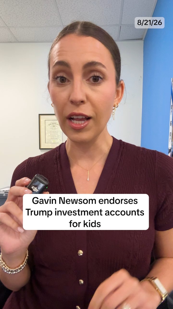 Newsom and Trump agree on this: savings accounts for kids