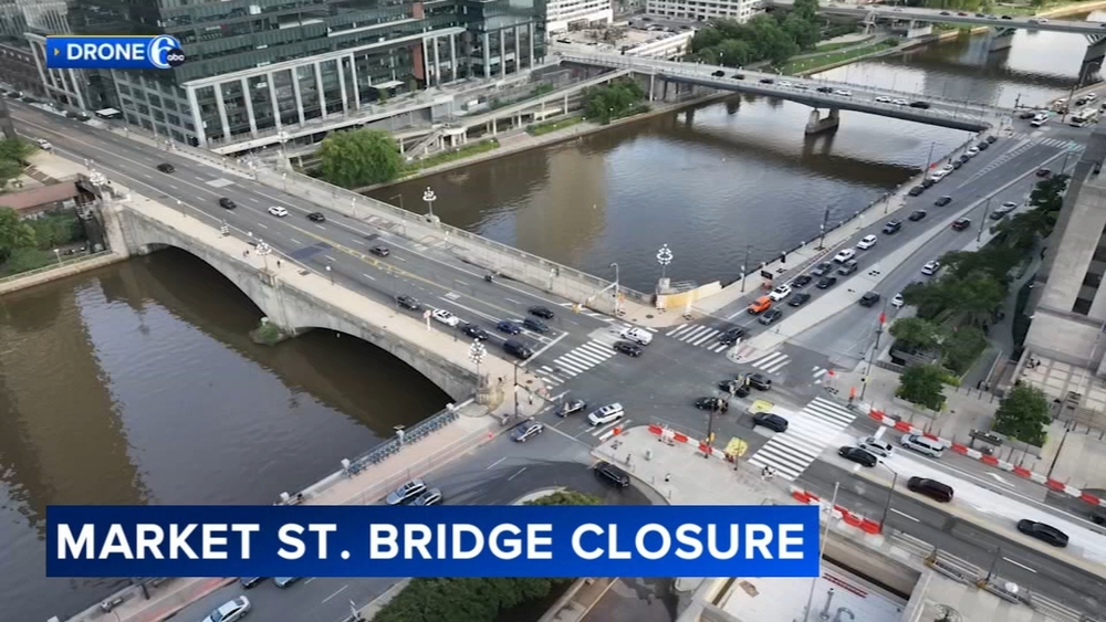 Market Street Bridge to close to vehicles for 14 months
