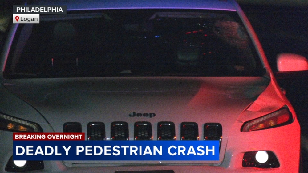 Deadly pedestrian crash in Logan, Philadelphia