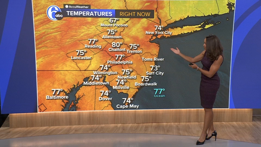 AccuWeather: Brighter skies Sunday for the Philadelphia region