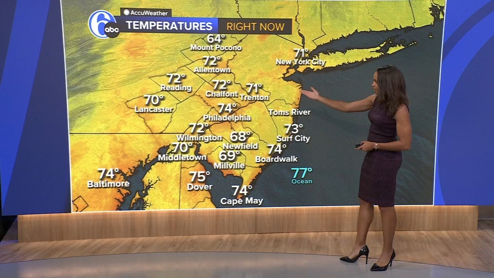 AccuWeather: Brighter skies Sunday for the Philadelphia region