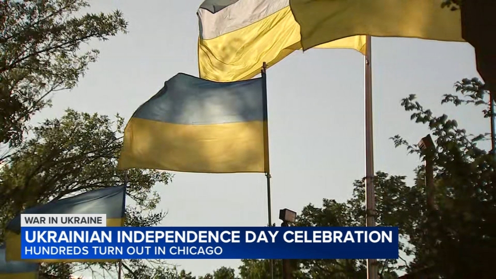 Chicagoans celebrate Ukrainian Independence Day amid Russia's war