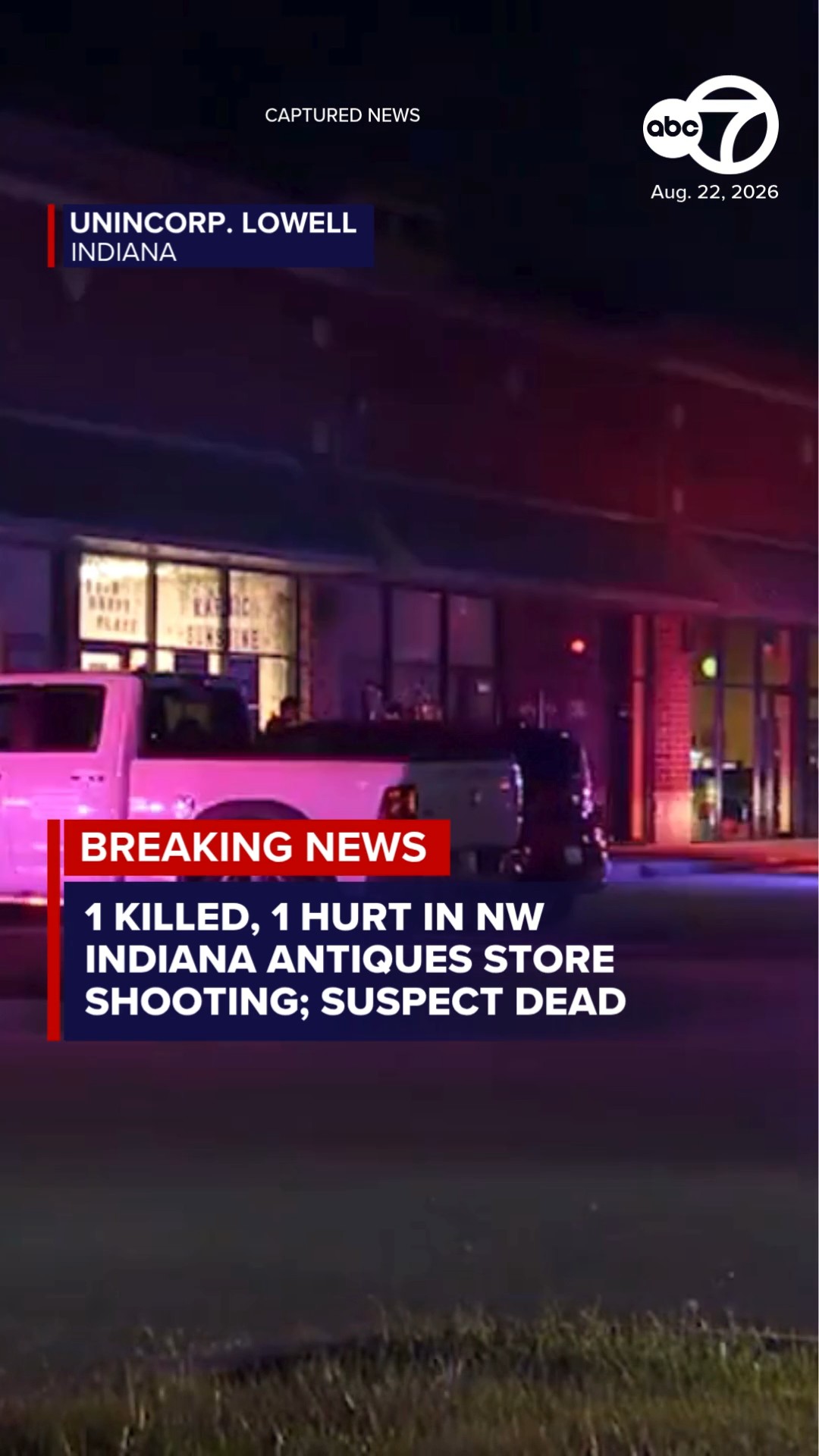 1 killed, 1 hurt in NW Indiana antiques store shooting; suspect dead