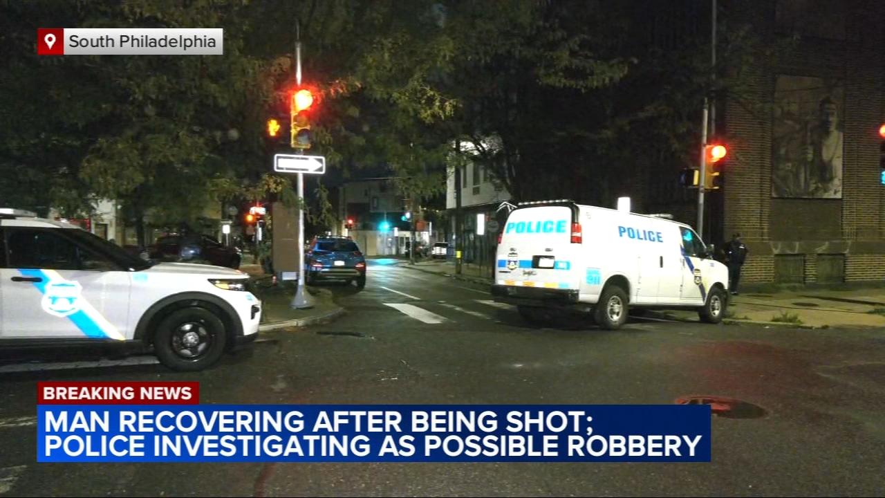 Man recovering after being shot in South Philadelphia