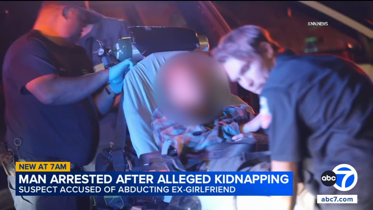 Man arrested in alleged Santa Clarita kidnapping