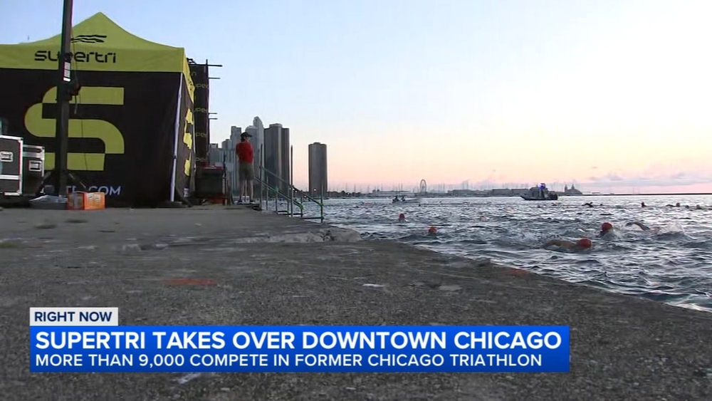 Supertri Chicago takes over downtown; road closures in place