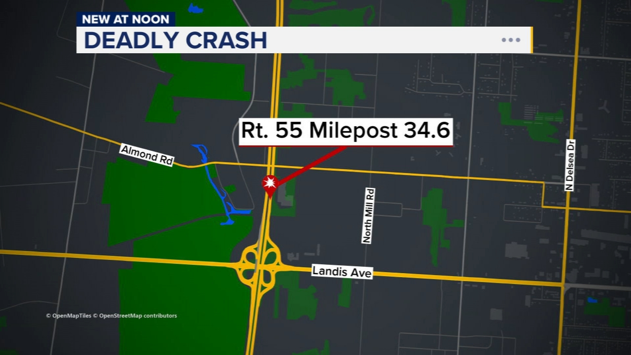 1 dead, 2 others injured following crash on Route 55 in Cumberland County
