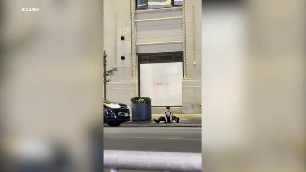 Video shows people emerging from manhole near Penn Station