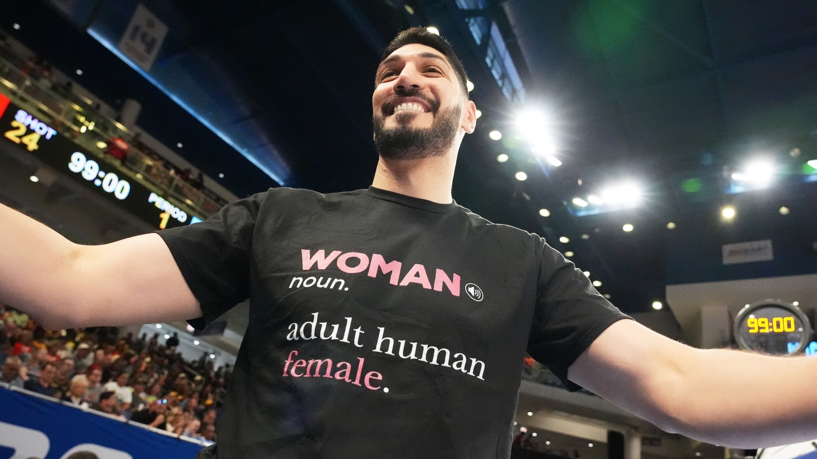 Enes Kanter Freedom ejected from Fever-Sky WNBA game after he was confronted by Sky's Cloud
      