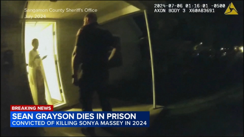 Ex-IL Deputy Sean Grayson dies in prison after murder of Sonya Massey
