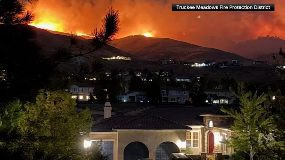 Bay Area firefighters deploy to Nevada to battle massive Hawk Fire