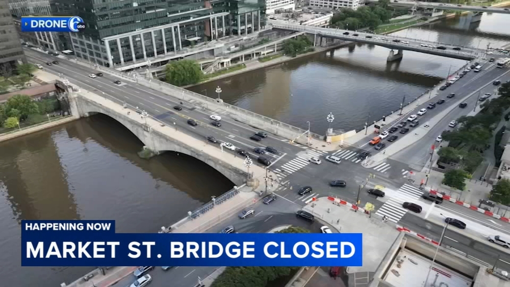 Market Street Bridge closed to vehicles for 14 months as rehabilitation project ramps up