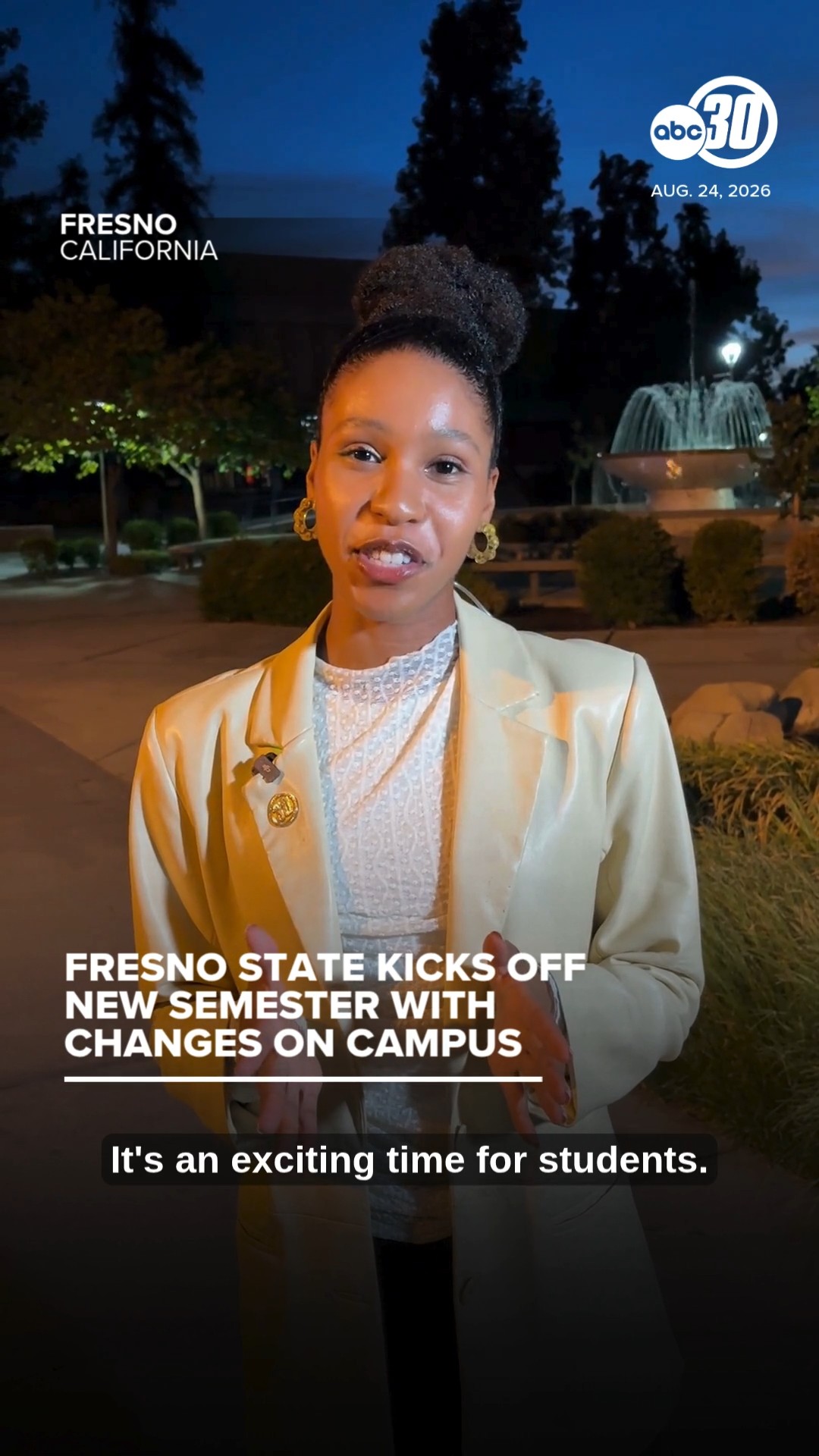 Fresno State kicks off new semester with changes on campus