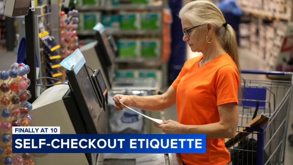 Self-checkout etiquette