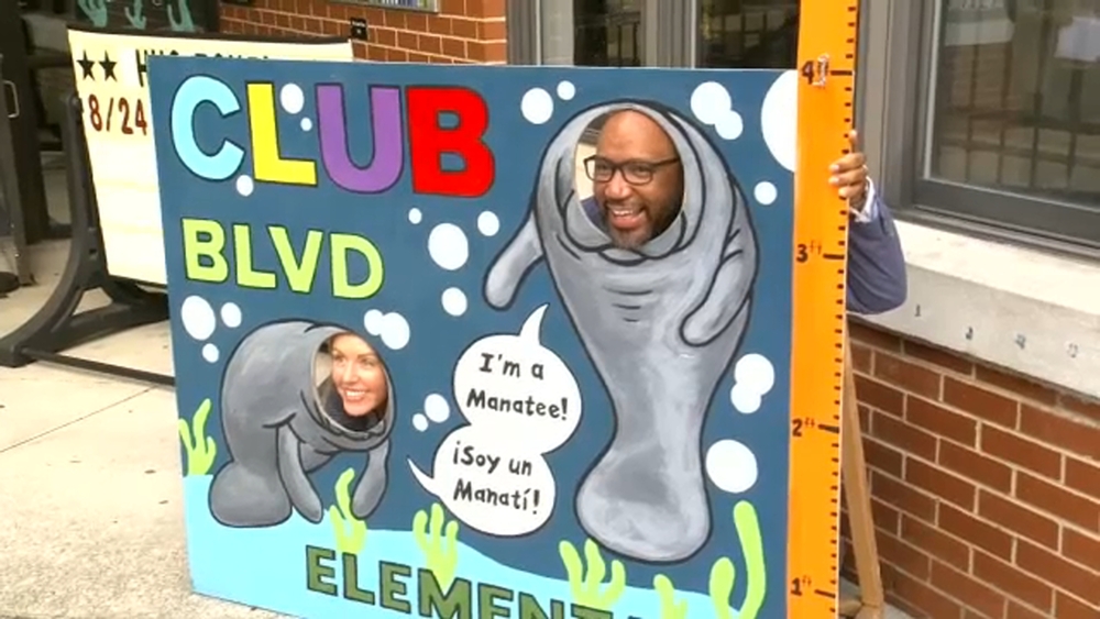 Durham students greeted by superintendent, principal on first day