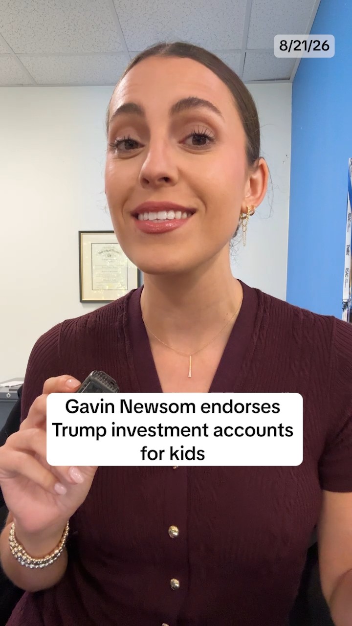 Newsom and Trump agree on this: savings accounts for kids